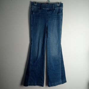 SPANX Flare Jeans Mixed 2-Tone Wash Size S